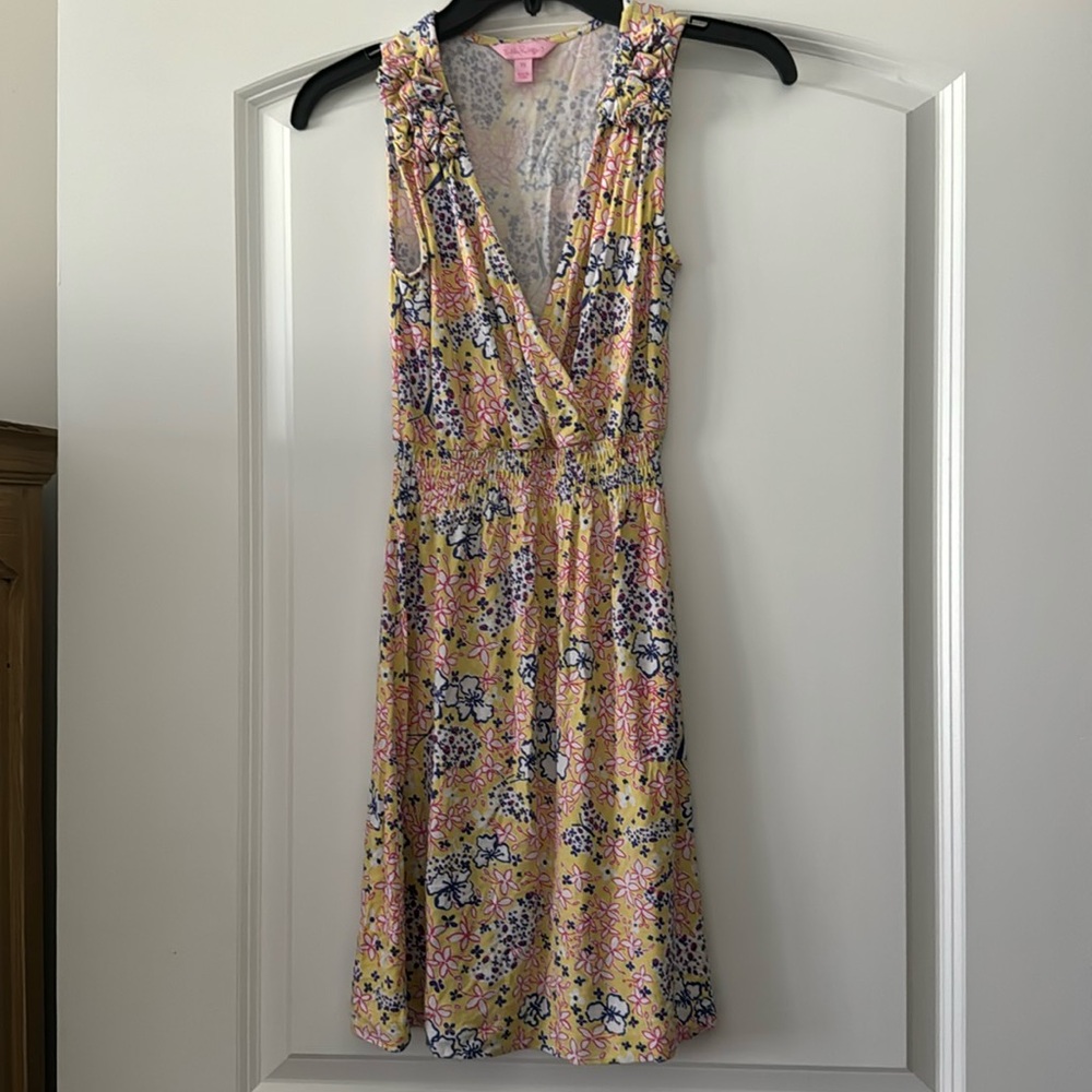 Lilly Pulitzer Yellow Ladybug Dress